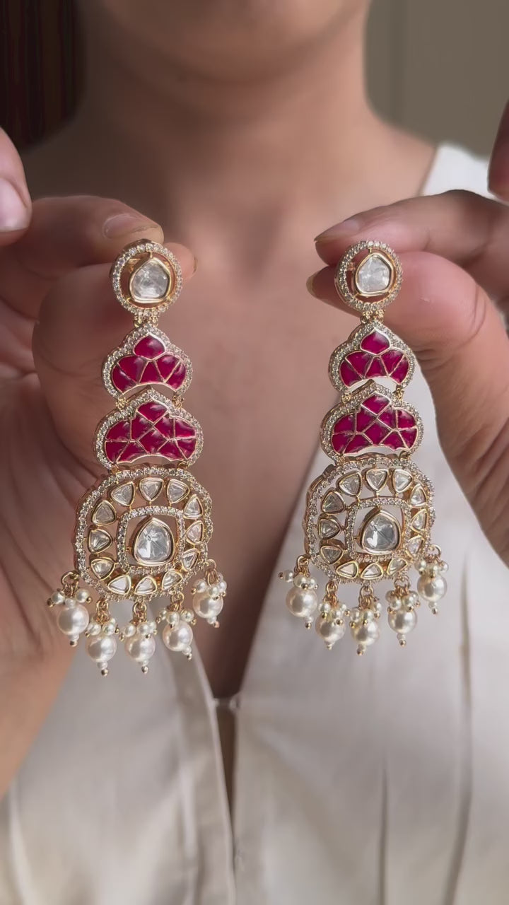 #premiumjewelry #zarviejewels #imitationjewellery #festivewear #statementjewellery